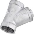 thumbnail image 2 of 201 Stainless Steel YStrainer GL11W16P Internal Thread Inner Wire Pipe Filter Valve 4 Points 6 Points (G1) G1 Black, 2 of 3