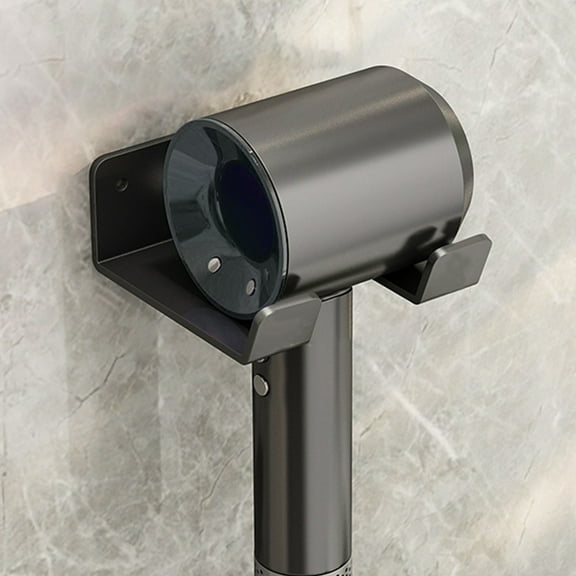 Inerposs Hair Tool Organizer, Bathroom Organizer for Hair Supplies, Wall Mount Hair Dryer Storage, No Drilling Hair Tool Storage Solution, Compact and Easy to Install Bathroom Organizer