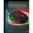 thumbnail image 4 of X801 hole wire game mouse RGB luminous computer sport USB mouse black, 4 of 5