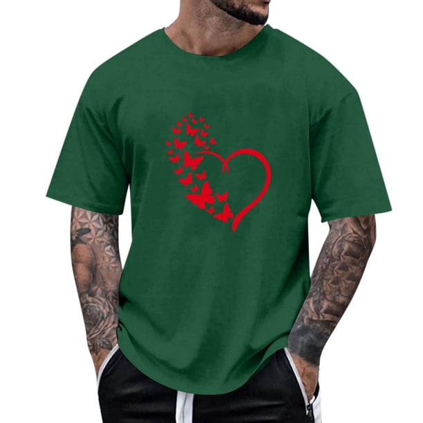Tops para hombre, blusas y camisas de manga corta con cuello redondo para hombre, camisetas casuales con estampado de moda para hombre, blusa de manga corta, blusa de poliéster para hombre.