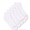 White, variant on Reebok Women's Pro Series Cushion Ankle Socks, 10-Pack