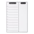 thumbnail image 1 of HLONK Erasable Magnetic Message Board Refrigerator Magnet Schedule Whiteboard, 1 of 5
