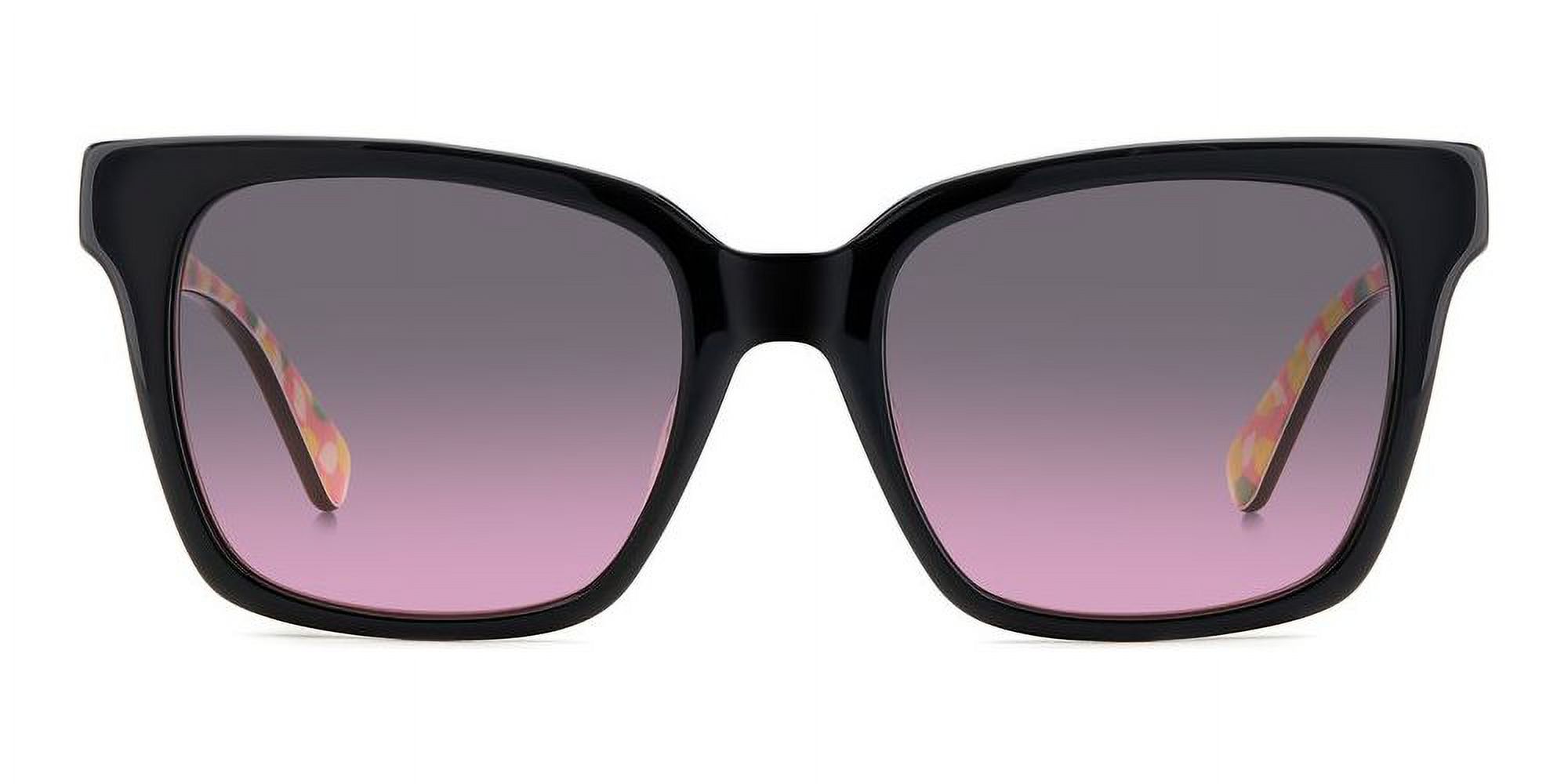 Kate Spade KS HARLOW/G/S Acetate Womens Square Sunglasses Black 55mm Adult