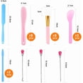 thumbnail image 2 of wqlpp-20 Pcs Silicone Stir Sticks Kit, Silicone Resin Mixer Tool, Resin Mixing Sticks Includes Silicone Epoxy Brush, Silicone Spatula For Mixing Resin, Epoxy, DIY Crafts, 2 of 4