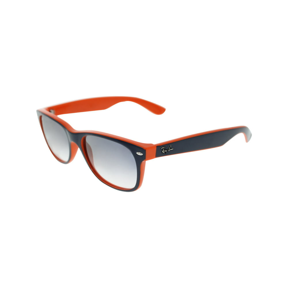 Ray Ban Ray Ban Mens New Wayfarer Rb2132 7893f 55 Orange Sunglasses