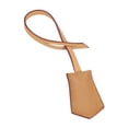 thumbnail image 4 of Colgante de bolso Strade Fareast Limited etiqueta para maleta cuero Marrón claro, 4 of 8