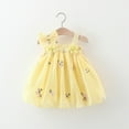thumbnail image 2 of RIJOPUTY Toddler Holiday Dress Tulle Dress Baby Girl Clothes 6-9 Months Knitted Baby Outfits for Girls Baby Outfit 1st New Years Baby Outfit Girls Gymnastics Outfits 1 Year Old Girl Outfit Cute, 2 of 4
