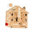 thumbnail image 3 of Tablero de actividades Montessori Busy Board, material de bricolaje, tablero sensorial para padres Casa, 3 of 9