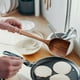 thumbnail image 5 of Vajilla de madera natural de teca, cuchara giratoria, colador de arroz largo, Espumador de sopa, juego de herramientas de cocina, 1-7 piezas, 5 of 5