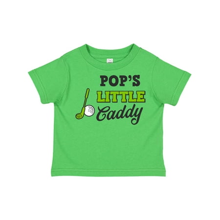 

Inktastic Pops Little Caddy with Golf Club and Ball Gift Toddler Boy or Toddler Girl T-Shirt
