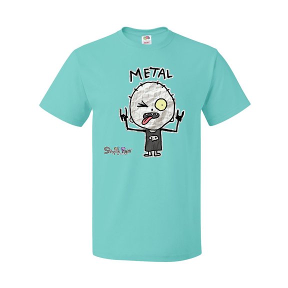 Inktastic Metal Face T-Shirt