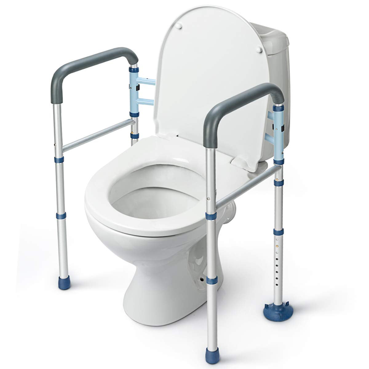 GreenChief Stand Alone Toilet Safety Rail with Free Grab