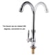 thumbnail image 5 of Grifo de fregadero de cocina de rosca G1/2 "Instalación fácil Grifo de agua fría vertical de arco alto Grifo de cocina giratorio de 360 ??° Grifo de agua potable Ecomeon no, 5 of 6