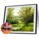 thumbnail image 1 of Cuadros Decorativos 5D bricolaje cuatro estaciones paisaje completo taladro diamante pintura bordado Likrtyny embutido en tela, 1 of 8