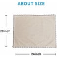 thumbnail image 6 of Couch arm Covers,Non-Slip lace Sofa arm Covers Set of 2 Washable Sofa armrests Covers for Living Room Recliner Chair arm Cover Protectors for Leather Sofa armrest slipcover (MYS-Beige), 6 of 6