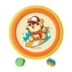 thumbnail image 1 of Juego de atrapar pelotas con paletas: actividad para desarrollar la motricidad fina e interacción entre padres e hijos naranja, 1 of 9