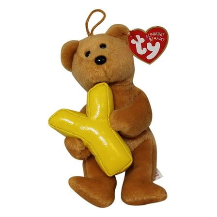 Ty Beanie Baby: Y the Alphabet Bear | Stuffed Animal | MWMT's