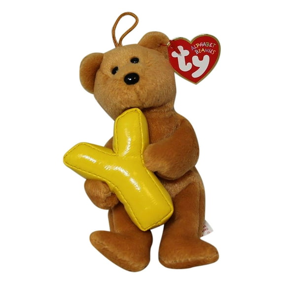 Ty Beanie Baby: Y the Alphabet Bear | Stuffed Animal | MWMT's