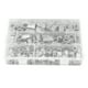 thumbnail image 1 of Tuercas De Remache De Cabeza Plana 120 Piezas Tuerca De Remache De Acero Inoxidable 304 Kit Surtido De Tuercas De Inserto Moleteadas Roscadas De Cabeza Plana Para Maquinaria Agrícola M6 M8 M10 M12, 1 of 8