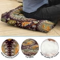 thumbnail image 3 of Boho Meditation Cushion, Paisley Square Pillow for Sitting Comfort, Yoga Pillow for Indoor Use 22 x 22, 3 of 7