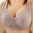 thumbnail image 3 of RongHuan 3 Pack Wireless Bras for Women Comfy No Underwire Underwear Adjustable Straps Bra Full Coverage Everyday Bralettes, 3 of 7