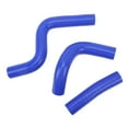 thumbnail image 2 of Silicone Radiator Coolant Pipe, Leak Proof Heat Resistant 3PCS Hose Kit for KX80 19982000, KX85 20012013, KX100 19982013, Stable Connection, Protect Engine Safety, High Temp, 2 of 7