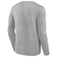 thumbnail image 3 of Men's Fanatics  Heather Gray Texas Rangers 2023 World Series Champions Locker Room Big & Tall Long Sleeve T-Shirt, 3 of 3