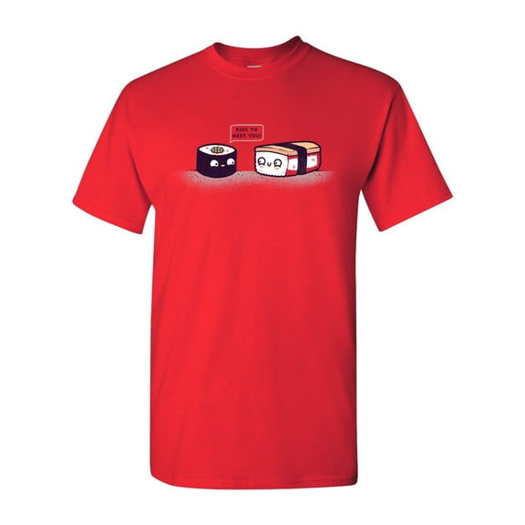 Randy Otter Rice To Meet You DT Adult T-Shirt Tee
