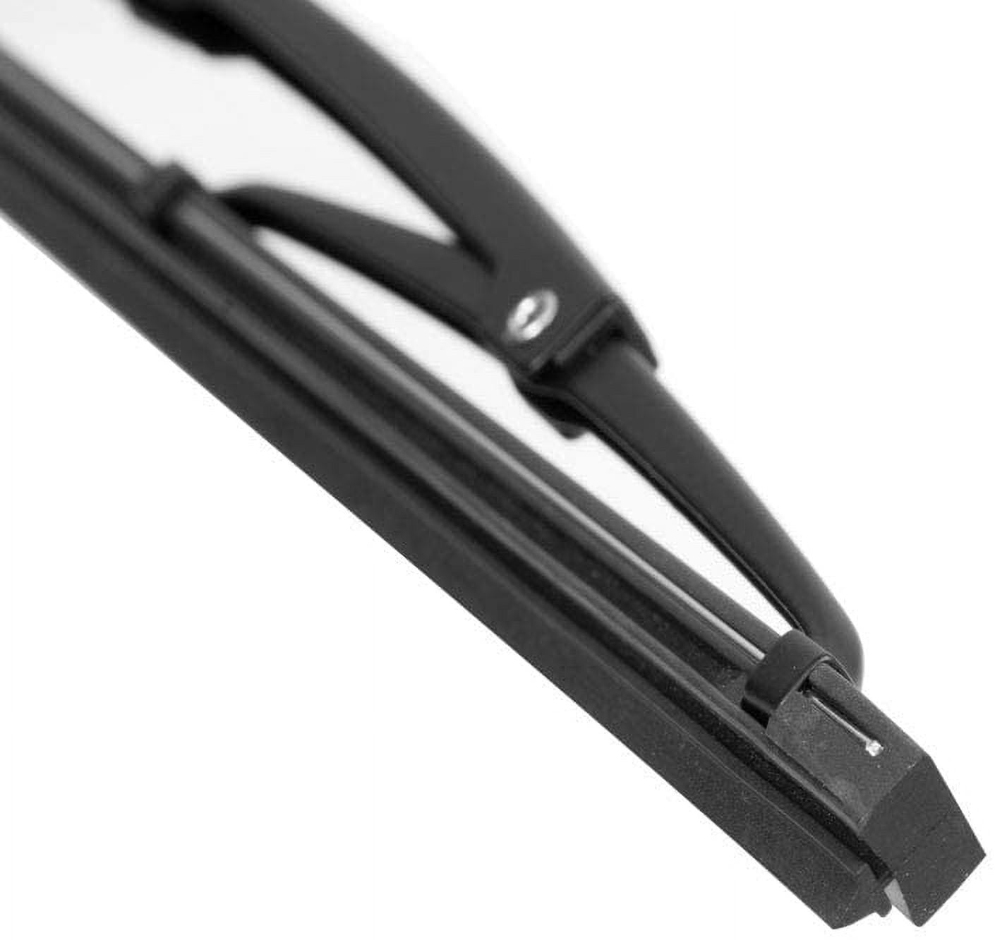 UltraFirm Precision Wiper Blade, High-Grade Natural Rubber, Metal Frame, 45° Cut for Maximum Clarity (16 Inch)