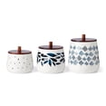 thumbnail image 2 of Lenox Blue Bay 3-Piece Set Canisters, 2 of 5