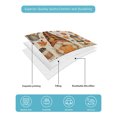 thumbnail image 4 of Quilt King Size Bedding Set, Gnomes Fall Reversible Summer Quilt 3 Pieces, Thanksgiving Pumpkins Rustic Botanical Lightweight Bedspreads Coverlets with 2 Pillow Shams for All Seasons, 4 of 5