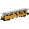 Bachmann 13503 HO Painted & Unlettered 1860-1880 Wood Combine (Yellow)