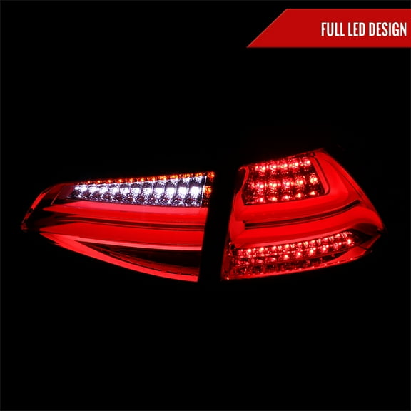LED TAIL LIGHTS RED Made for and Compatible with 15-UP VOLKSWAGEN GOLF MK7