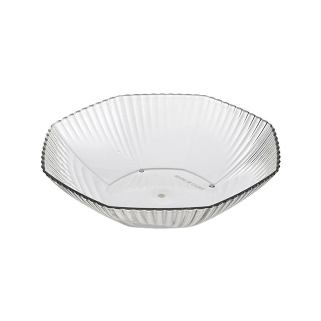Plato de fruta, plato de cristal para almacenamiento de frutas, organizador de platos transparentes para contenedor de aperitivos para el hogar, salón de estar, nueces, blanco Feliz Sencillez