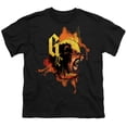 thumbnail image 2 of Harry Potter Urban Elegance Gryffindor Lion Kids T Shirt (Medium) for Youth Toddler Boys and Girls, Black, 2 of 5