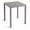 Gray, variant on Martha Stewart 35.5" Square Indoor-Outdoor Patio Bar Height Table with Gray Brushed Woodgrain Aluminum Finish