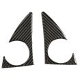 thumbnail image 1 of Ajuste de la cubierta del panel de la bocina del pilar A delantero de fibra de carbono compatible con Toyota, negro, 1 of 5