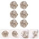 thumbnail image 3 of KAKOWELY 6 anillos para servilletas con hebilla para bodas, cenas y fiestas, decoración DIY., 3 of 4