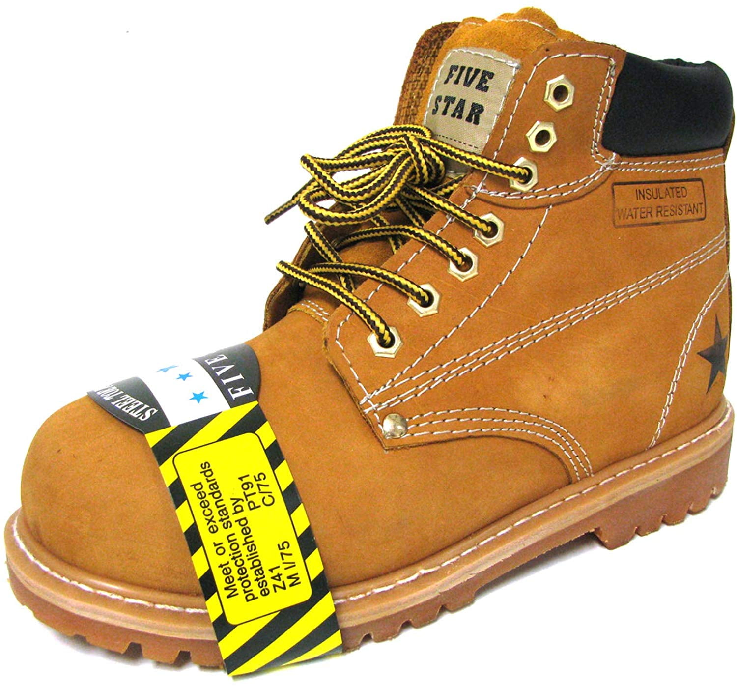 oil resistant slip resistant work boots
