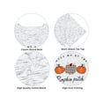 thumbnail image 6 of VILOVE Women Halloween Shirt Plaid Pumpkins Graphic Crew Neck Short Sleeve T-Shirts Tops, 6 of 6