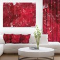 thumbnail image 1 of Abstract Red Texture - Abstract Canvas Art Print, 1 of 3