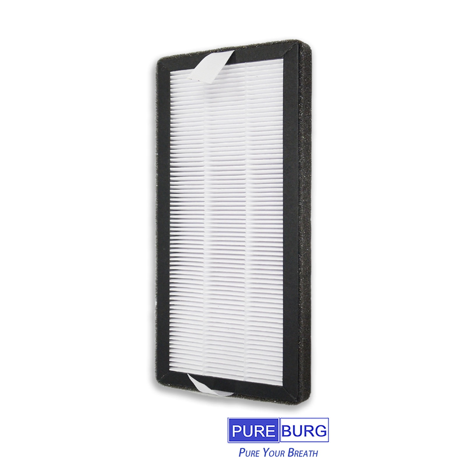 PUREBURG Replacement HEPA Filter Set Compatible with Lasko HF11200 Desktop Air Purifier, Part YY11200 & Sejoy Air Purifier AP-2202-UL Air Purifier