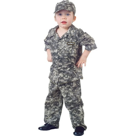 Army Camo Uniform Toddler Costume