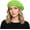 Green, variant on Wool Beret for Women French Style Artist Hat Solid Color Basque Beanie Cap