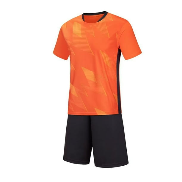 Odeerbi 4-16 Años Niños Verano Atletismo Trajes de Secado Rápido Deportes Correr Tops Pantalones Cortos Conjunto Transpirable Manga Corta Cuello Redondo Top Shorts