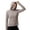 Gray-A, variant on Women's Cotton Linen Sun Protection Jacket Summer/Fall Hoodie Long Sleeve Button up Cardigan Lightweight Beach Tops with Pocket White