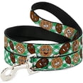 thumbnail image 1 of Buckle-Down DL-W30656 Fried Chicken and Waffles Dog Leash, 1 of 1