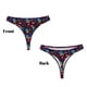 thumbnail image 3 of Balery mushroom colorful Skull Tangas de Algodón para Mujer con Estampado – Ropa Interior Sexy, Transpirable, G-string-XX-Large, 3 of 6