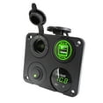 thumbnail image 1 of Tachiuwa Charger Outlet Socket Panel Car Charger Outlet Socket for Marine Green, 1 of 9