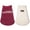 Pink & White, variant on Touchdog  Waggin Swag Reversible Insulated Pet Coat - Blue & Grey - Large (18-20 in)